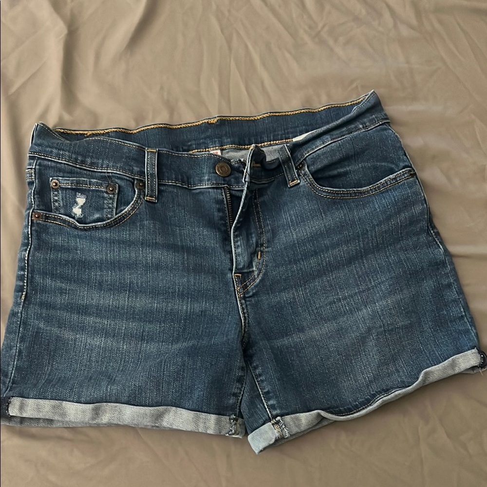 Denim Blue Women's Shorts
